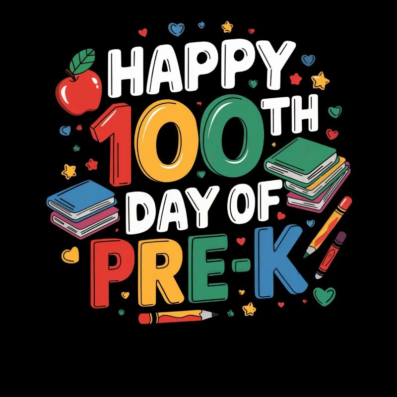 Joyeux 100e jour de maternelle