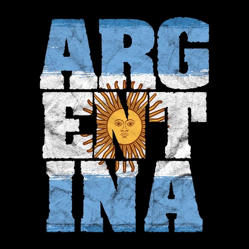 Soleil de mai en Argentine dégradée Graphographie Graphique
