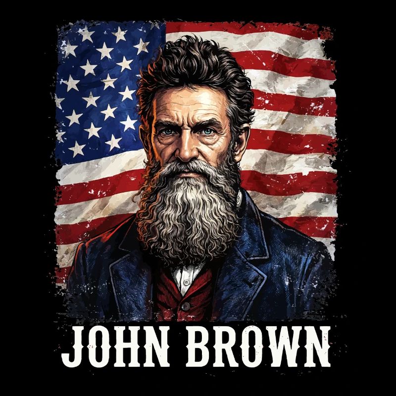 John Brown drapeau des États-Unis.