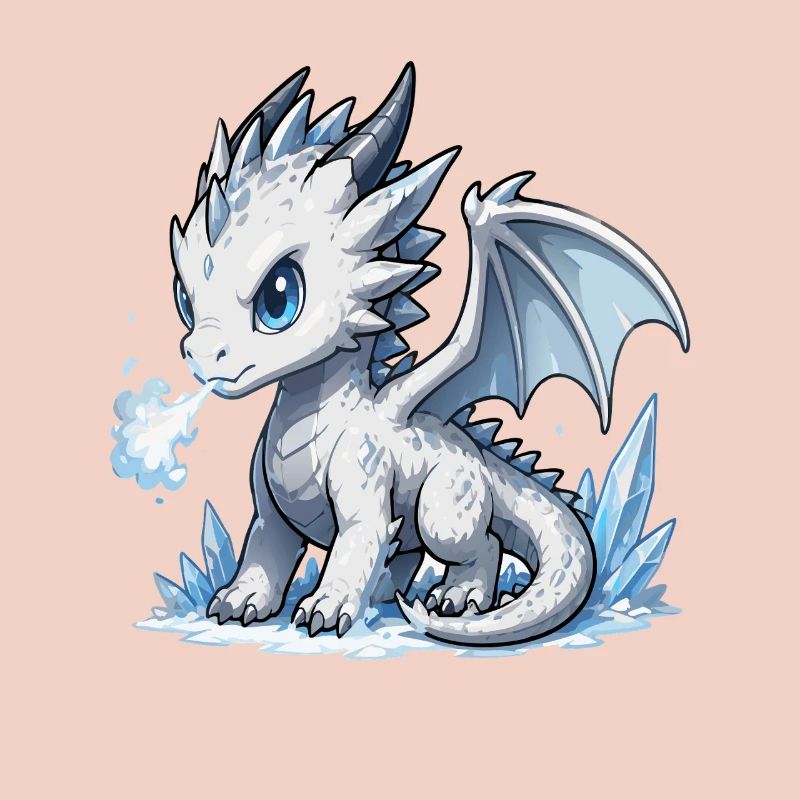 Dragon de Glace de Cristal