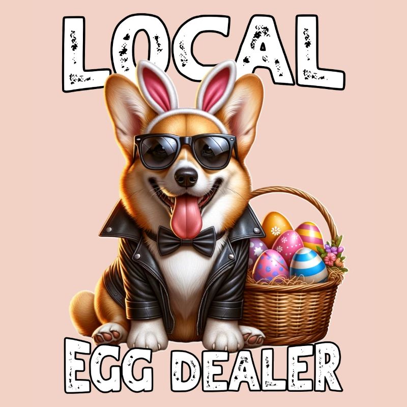 Ostern Corgi Egg Dealer