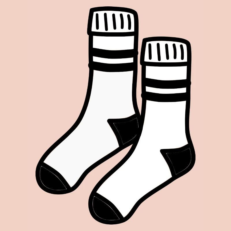 Chaussettes blanches