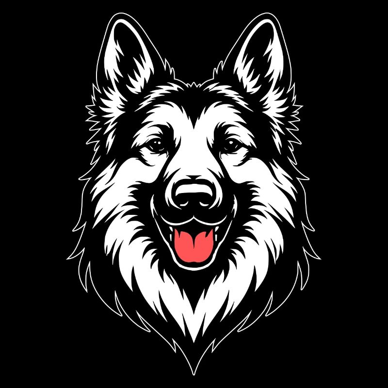 Deutscher Schäferhund Design