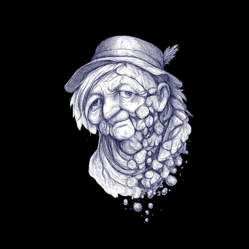 Stone portrait