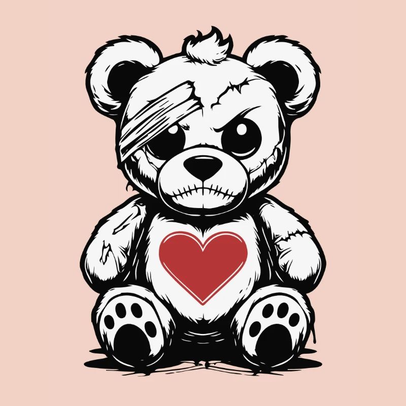 Grumpy Teddy with a good Heart