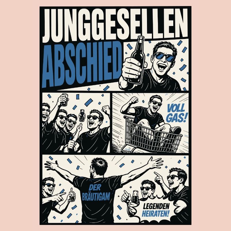 Junggesellenabschied Comic