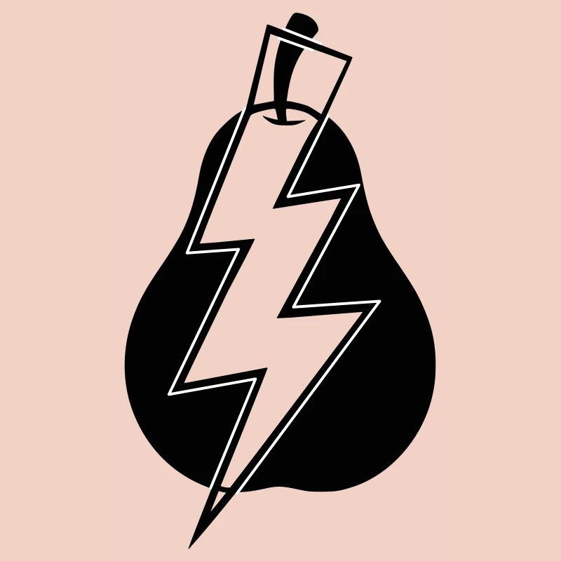 Lightning Bulb Verbal Wit Pun Funny Pullover Hoodie