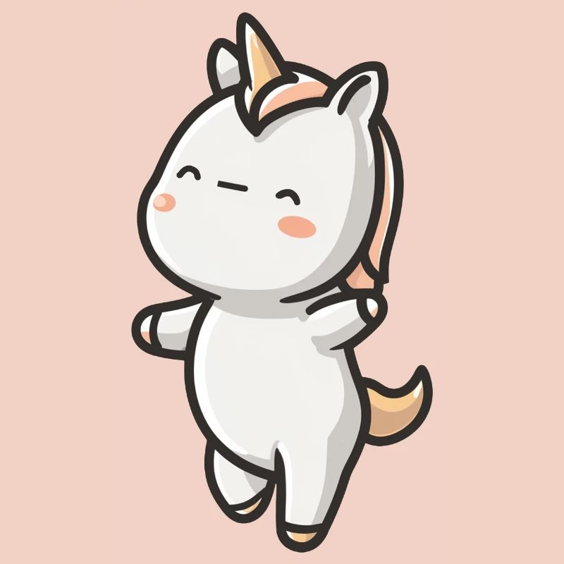 Baby-Einhorn-Tanz