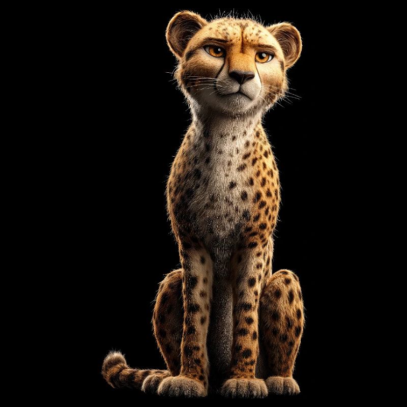 Guépard Guépard Gros chat Amoureux des chats Guépard