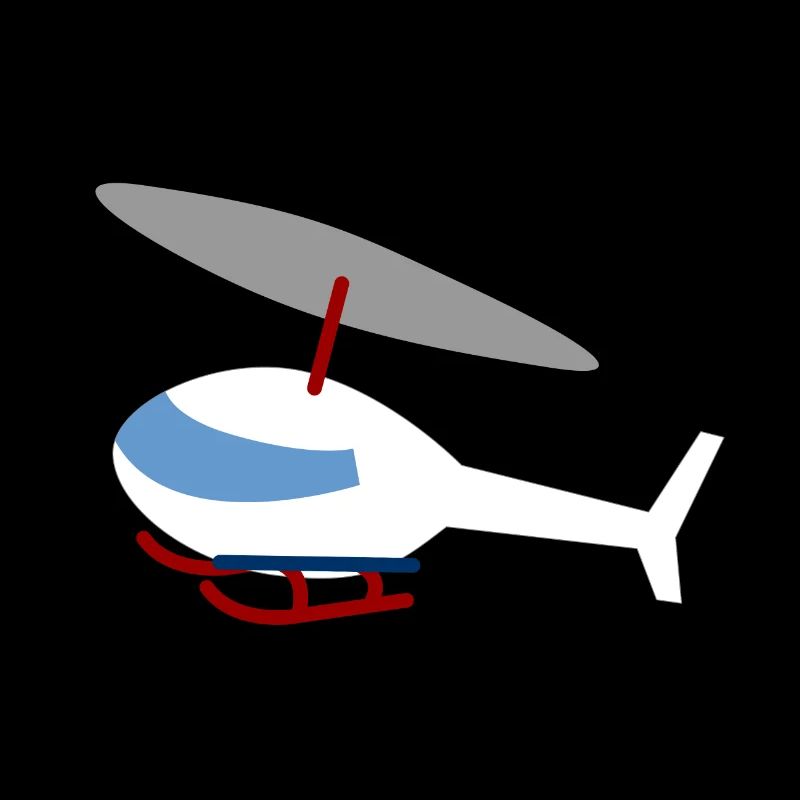 Hélicoptère blanc