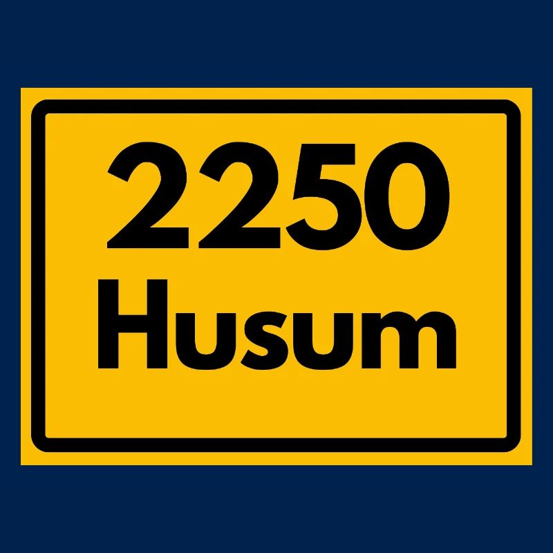 ANCIEN CODE POSTAL RETRO 2250 HUSUM – NORDSEE