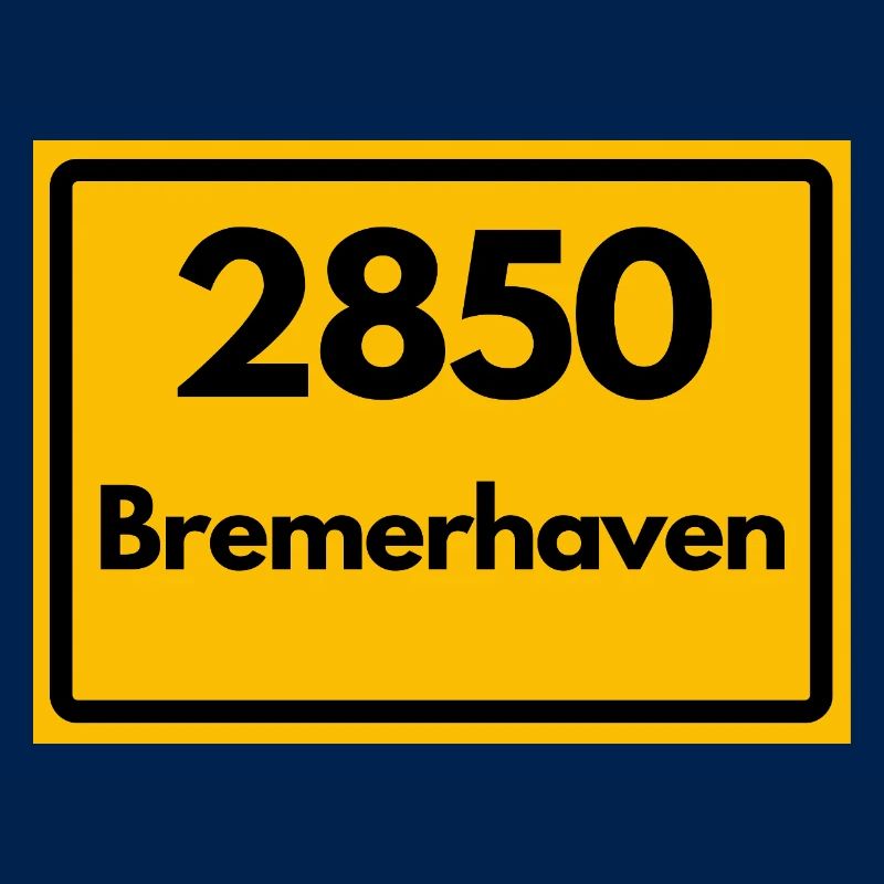 ANCIEN CODE POSTAL RÉTRO 2850 BREMERHAVEN