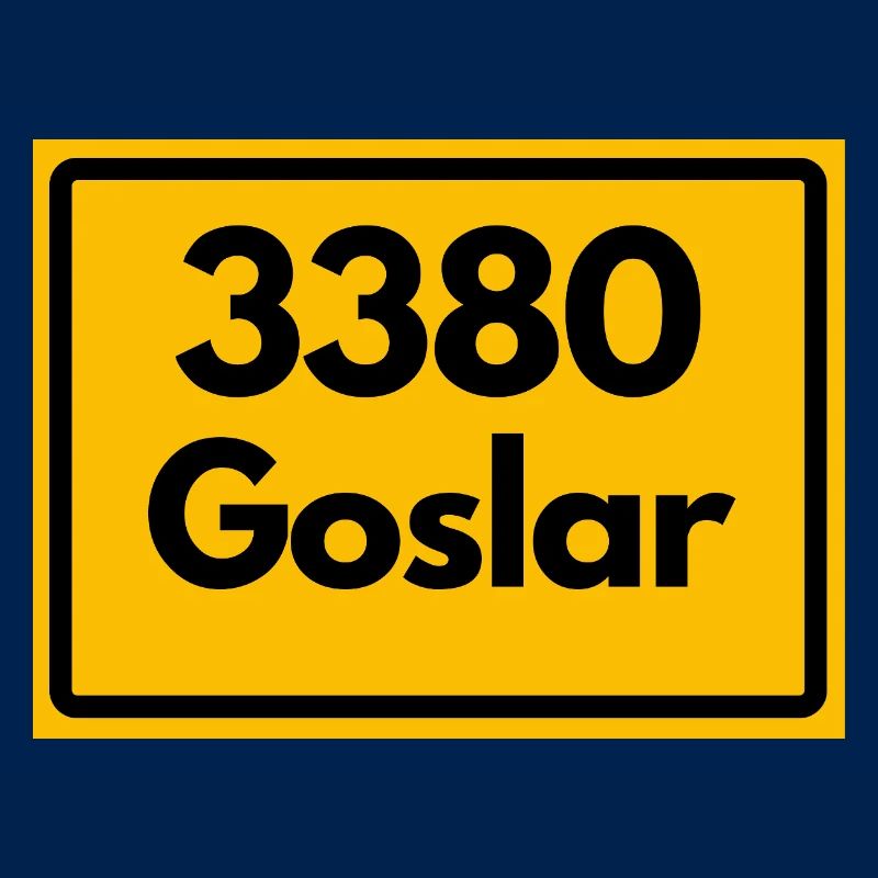 ANCIEN CODE POSTAL RÉTRO 3380 GOSLAR KAISERPFAL