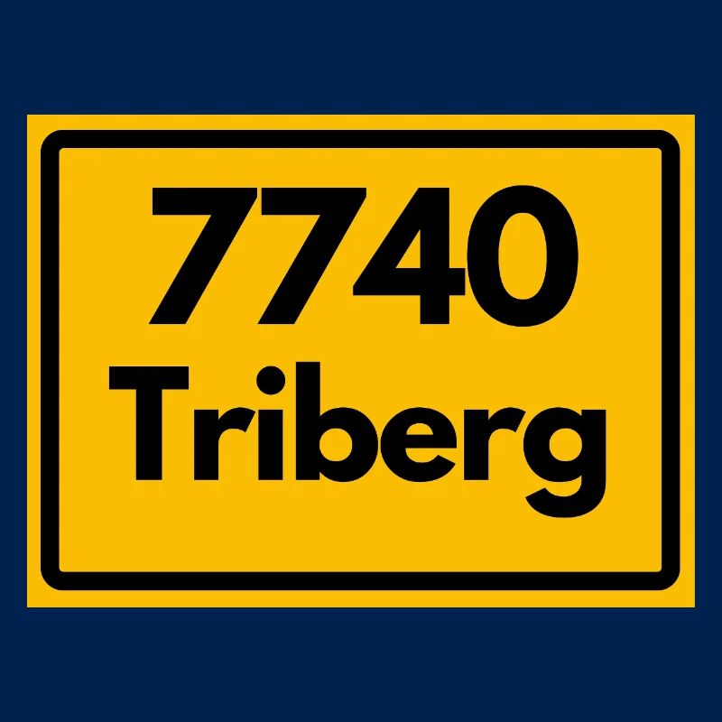 OLD POSTCODE ZIP CODE RETRO 7740 TRIBERG HEIMAT