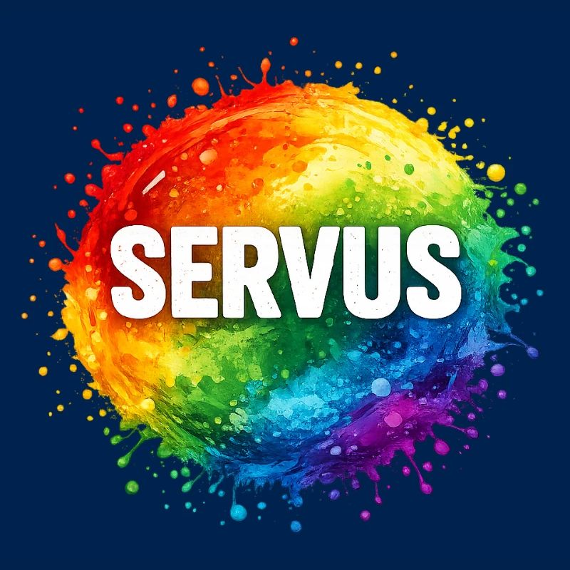 Explosion colorée SERVUS