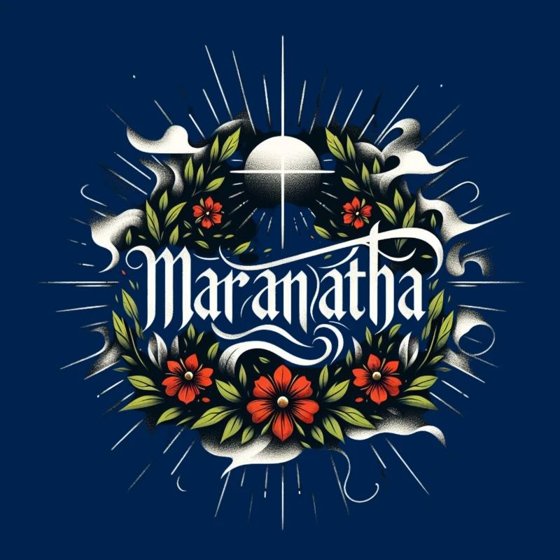 Maranatha Blütenkranz