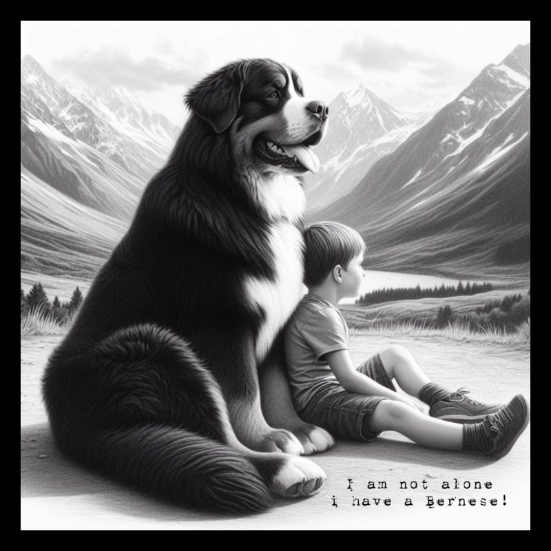 Bernese mountain dog