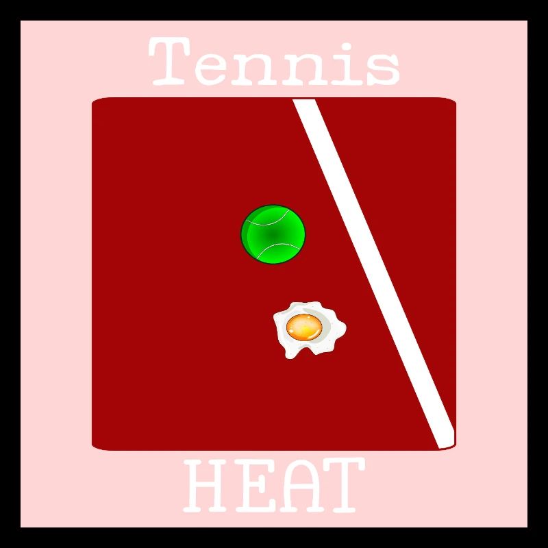 TENNIS SOMMER HITZE EIER