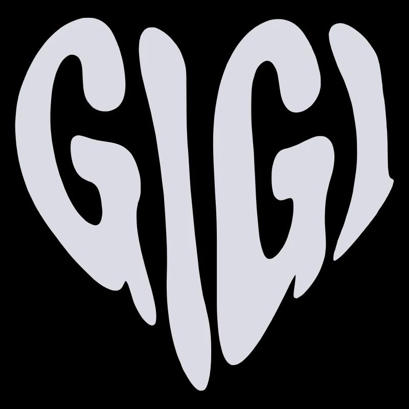 Gigi - Small Heart Graphic (Custom Color)