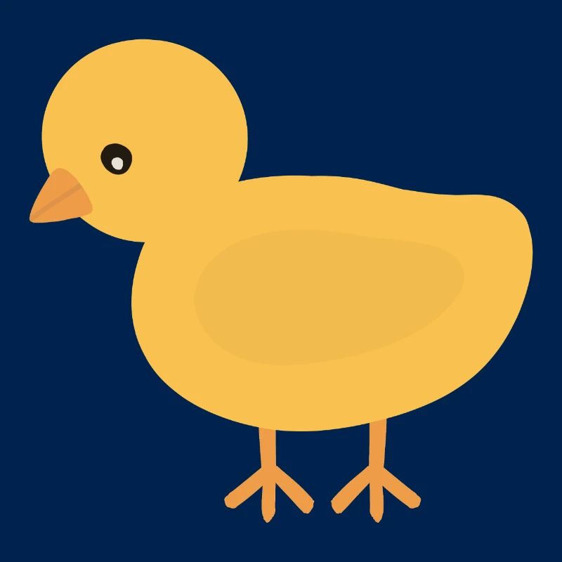 Sunny Chick Cartoon Tee