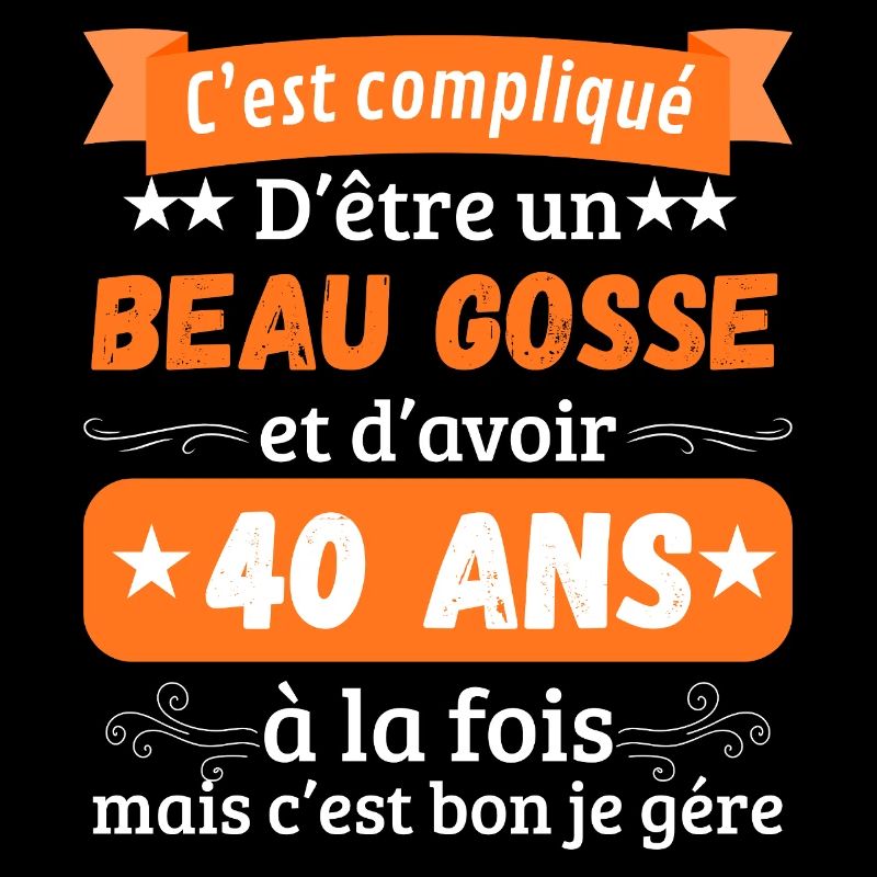 Funny Original 40th Birthday Gift Idea Man