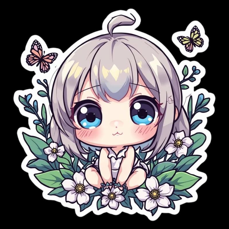 Chibi Flower Magic