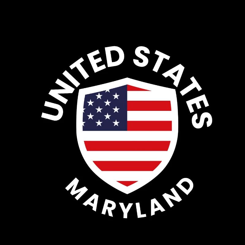 Écusson du Maryland Drapeau des États-Unis