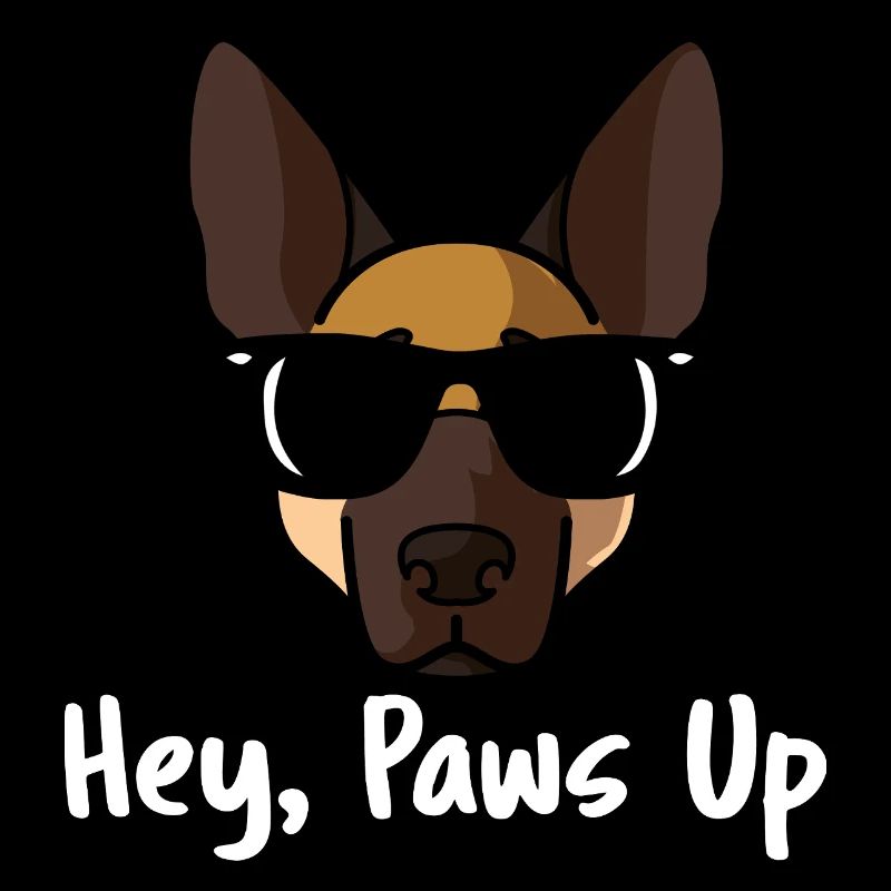 Hey Paws Up Deutscher Schäferhund-Design