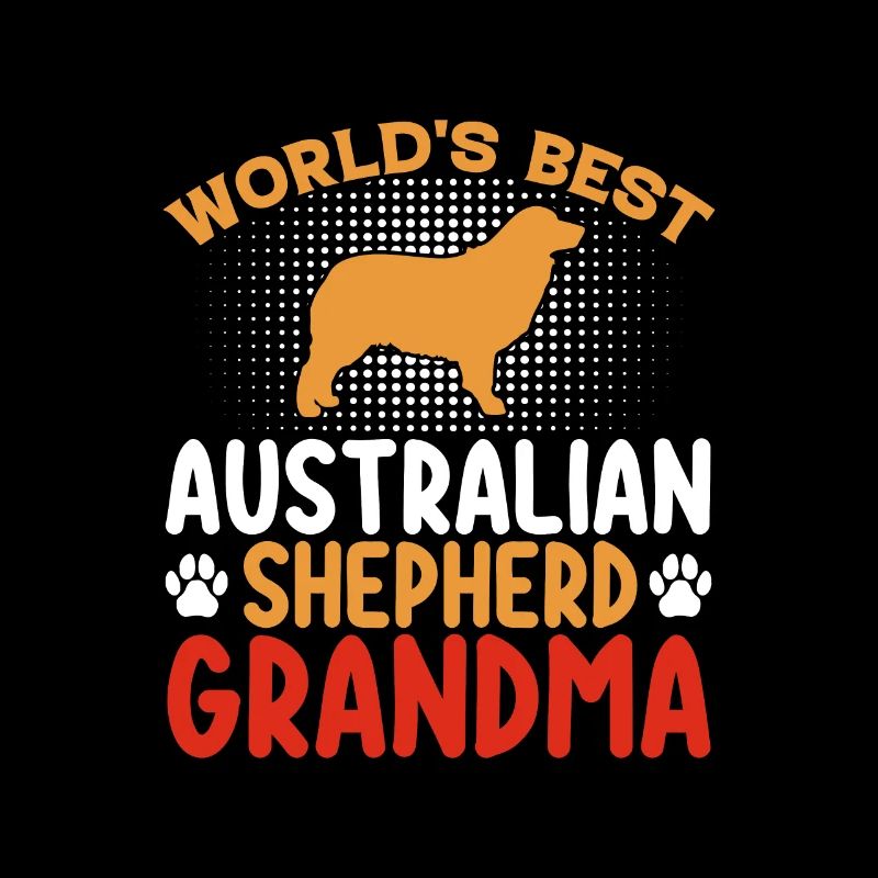 Australian Shepherd Mom Hidden
