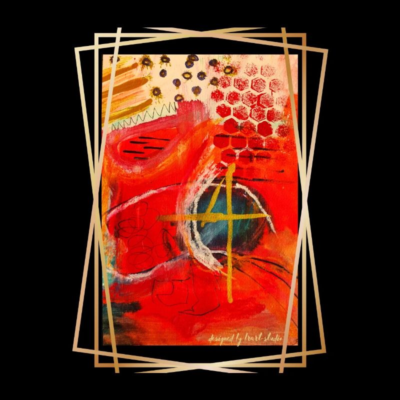 Abstraction de formes géométriques vibrantes