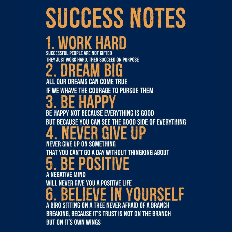 Success Notes