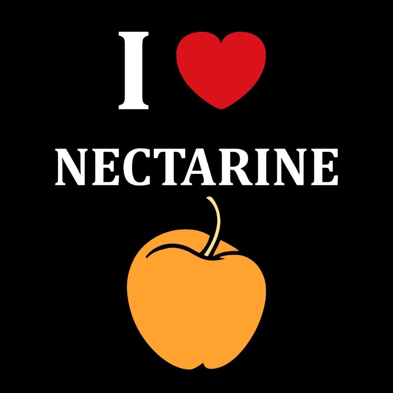 Design Original de Cerise et Texte Nectarine