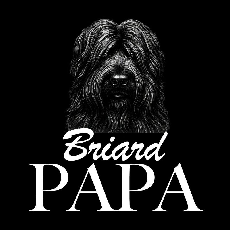 Briard Papa