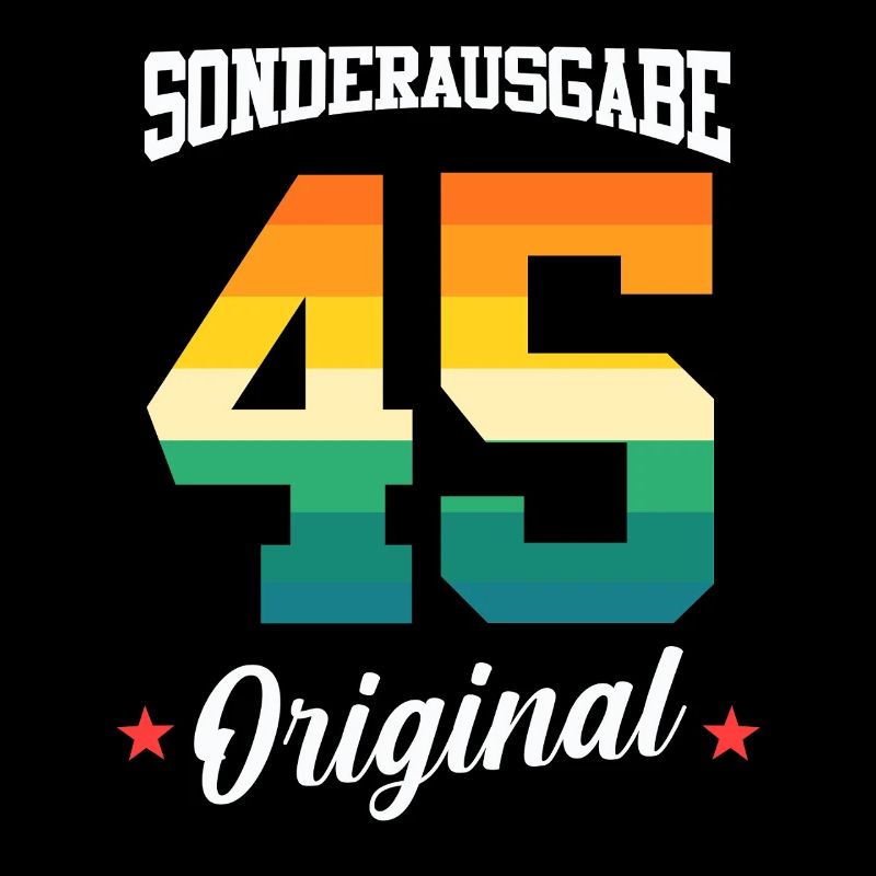 45 Geburtstag