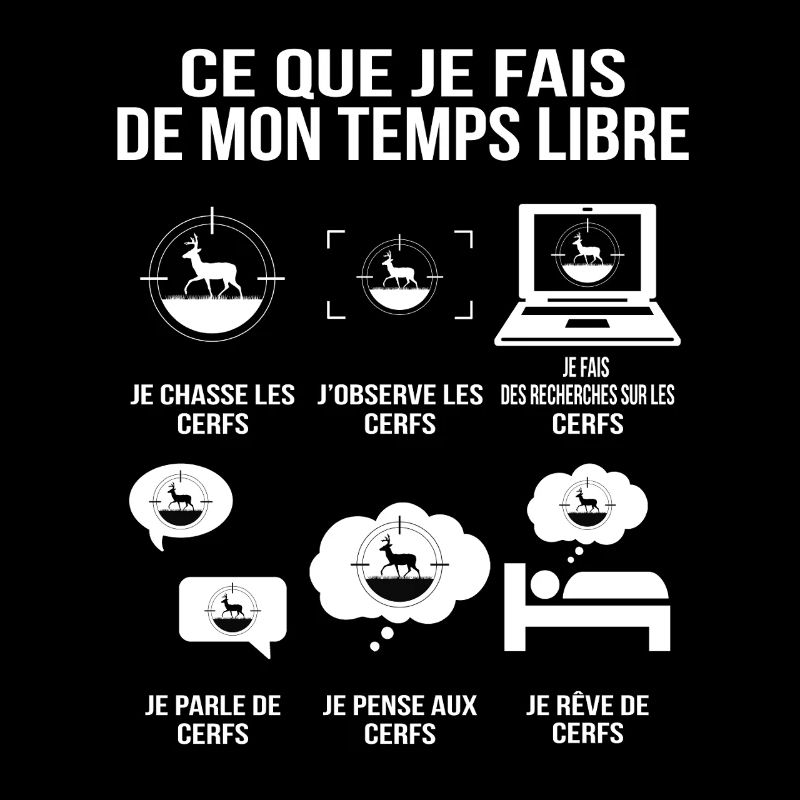 Was ich in meiner Freizeit mache: Jägerhumor