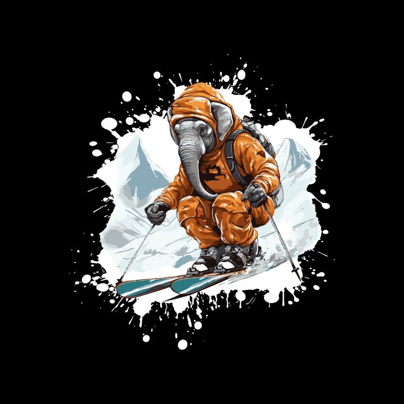 Ski d’éléphant Ski
