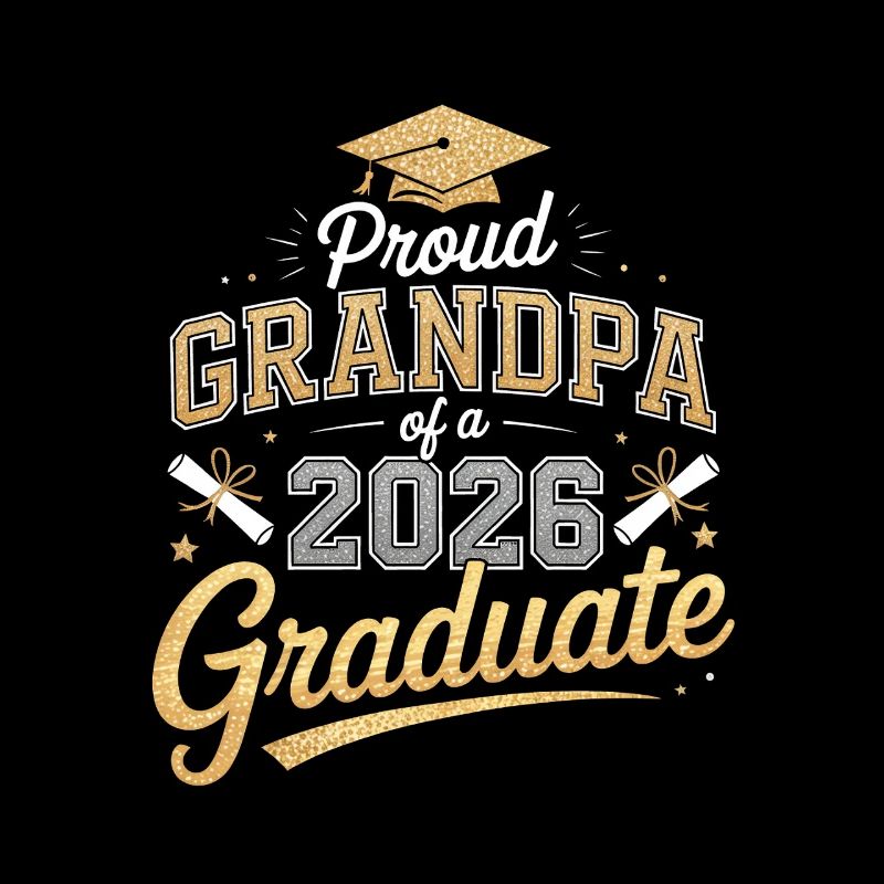 Stolzer Opa eines Absolventen des Jahres 2026