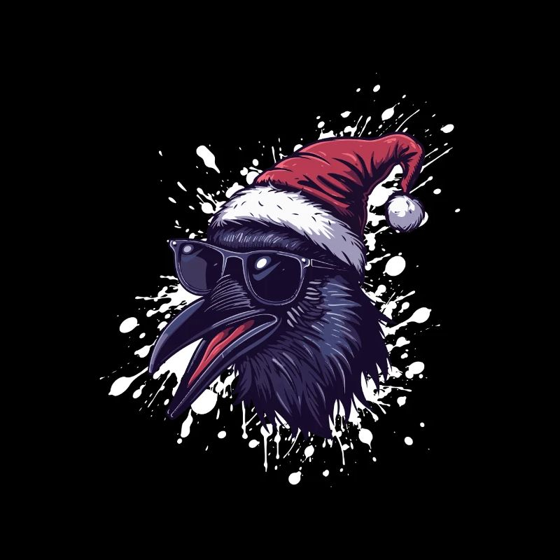 Corbeau Corbeau Noël drôle