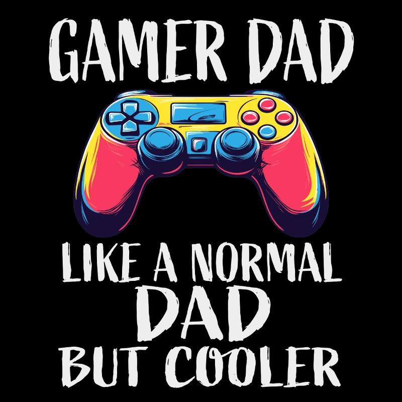 Papa gamer comme un père normal mais plus cool