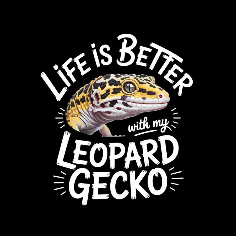 Leopardgekko-Leben ist besser