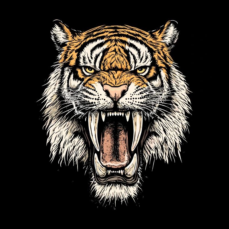 Saber-toothed tiger Smilodon Big cat Sabertooth tiger