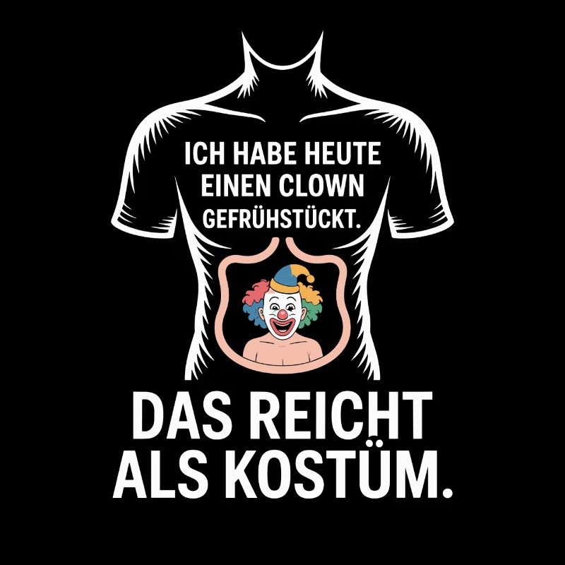 Remplacement du costume de clown du Petit-déjeuner de Clown Carnival