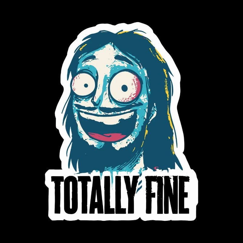 Totally fine ist fein damit Kerl