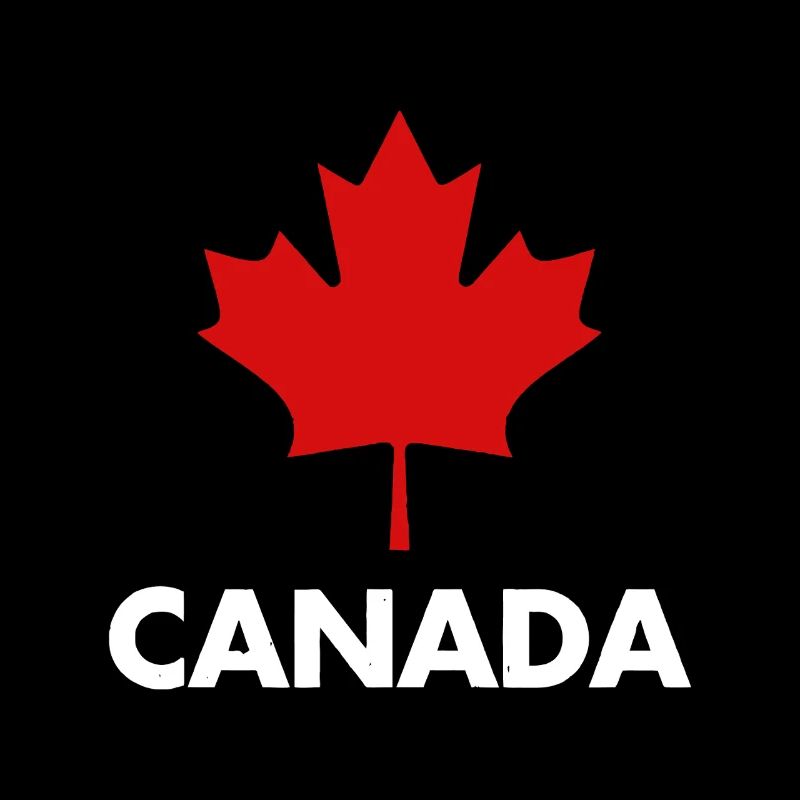 Red Maple Leaf Canada Emblem Tee