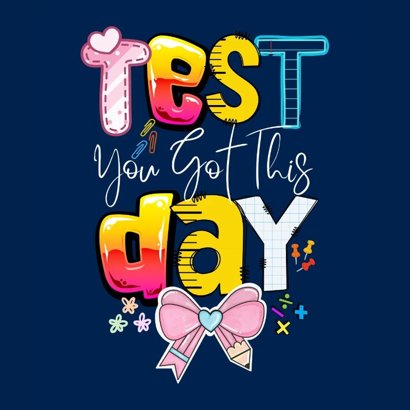 Le jour du test, tu as cette école.