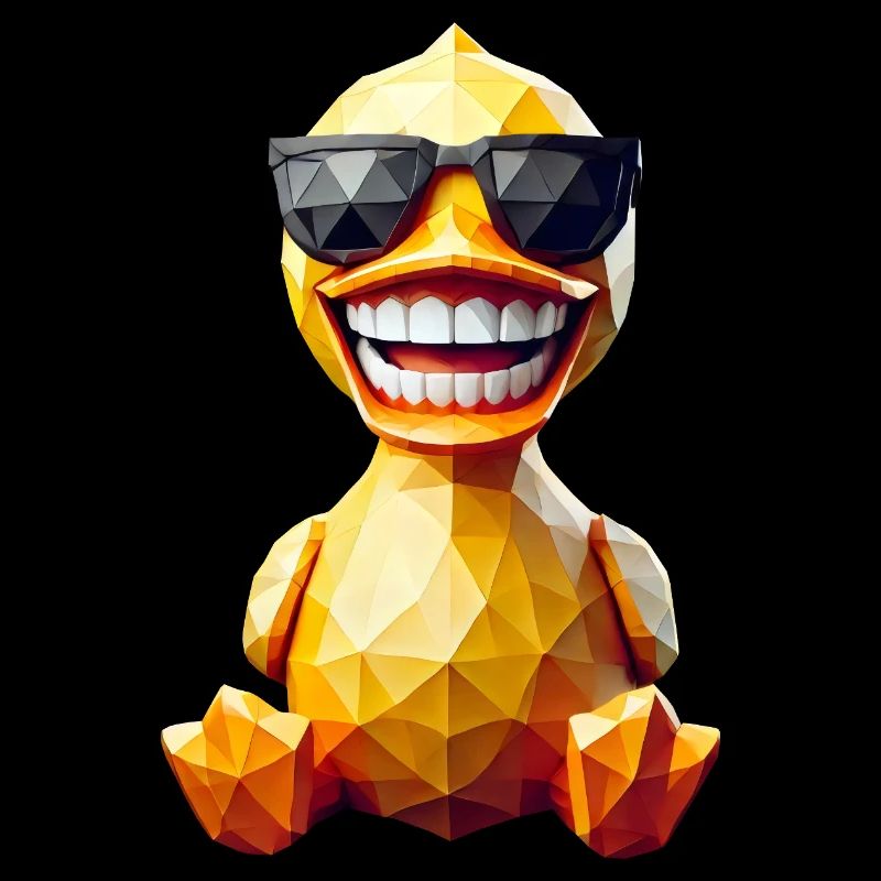 Yellow duck sunglasses