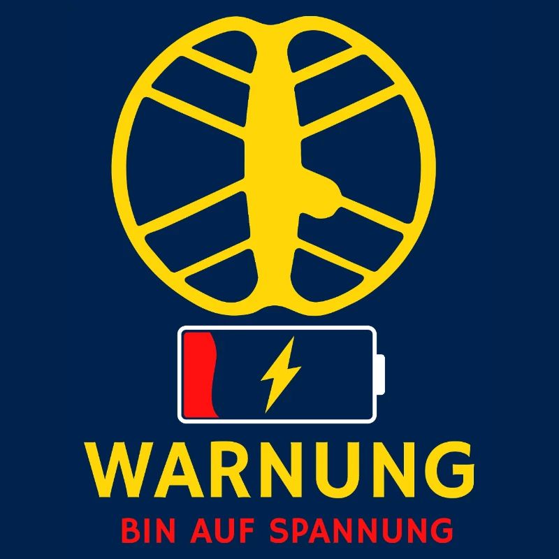 Sondeln_Low_Battery_Warning_T-shirt