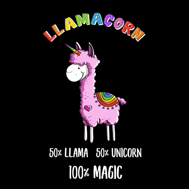 Magic Llamacorn Lama Einhorn Comic