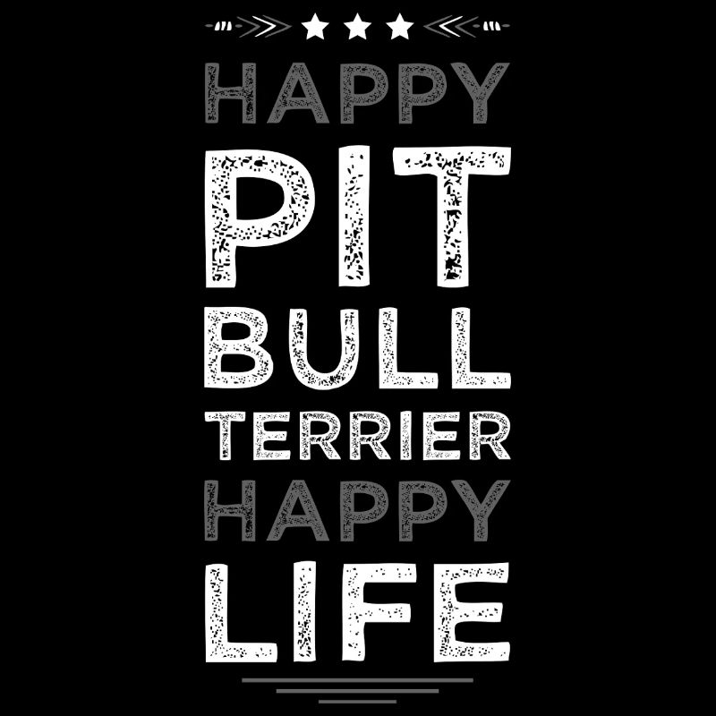 Une vie de pitbull heureuse