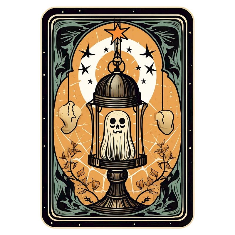 Ghost in a cage Tarot cage